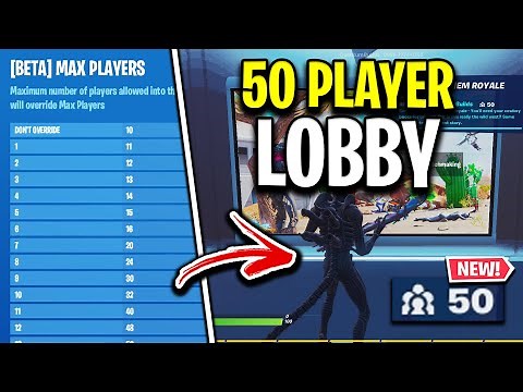 How To Play "50 Player Creative Maps" In Fortnite! (50 Player Zonewars Map Code)