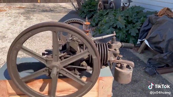How did you make this 8-stroke engine in 1910 without a computer? #Single cylinder diesel engine #Agricultural machinery #The beauty of machinery #Mechanicalprinciple #Engine