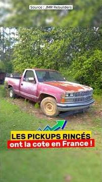 Beaten-up American pickups are all the rage! #pickup #chevrolet #silverado #americancars