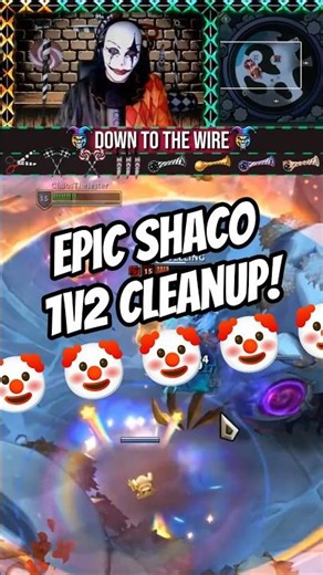 This AP Shaco is SLICK.. 🤡 - (League Arena Highlight)