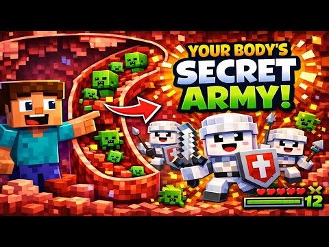 Your Body's Secret Army? | Minecraft Animation