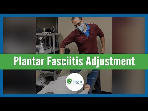 How to Correct Plantar Fasciitis | The Chiropractic Adjustment That Helps