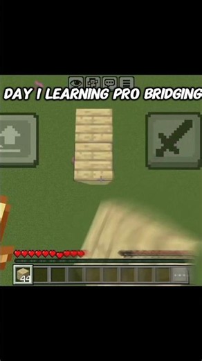 Day 1 Learning Pro Bridging | Minecraft #minecraft #zeqa #minecraftshorts