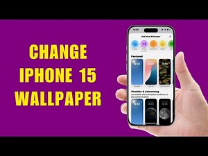 How To Change Lock Screen Wallpaper On iPhone 15 & iPhone 15 Pro - Detailed Tutorial