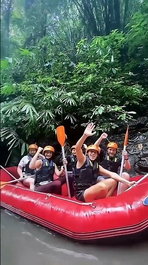 AYUNG RIVER RAFTING UBUD BALI TOUR 🌊🚣#waterfall #whitewaterrafting #travel #adventure #bali #rafting