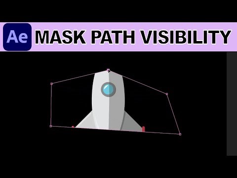 Mask or Shape Path Visibility - Adobe After Effects Tutorial