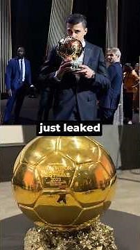 Ballon d’Or Employee LEAKED the Winner