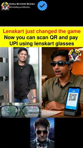 Scan and Pay Using Glasses😎.Lenskart glasses has changed the game#shorts #trending