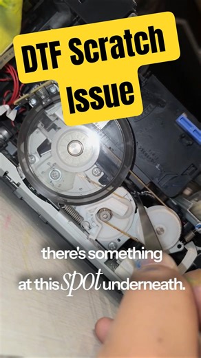 DTF Scratch Issue Fixed !