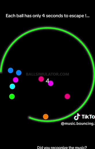 Bouncing Ball Physics: 4 Seconds to Escape!