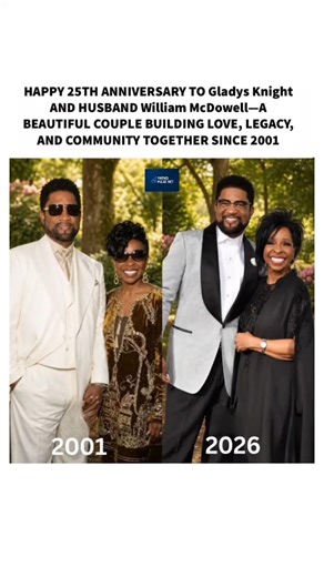 Gladys Knight Celebrates 25 Years of Marriage 💖 Beautiful Love & Legacy #fyp #ytshorts #fypage
