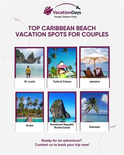 Top Caribbean Beach Vacation Spots for Couples