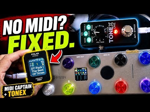 This Unlocks The Tonex One- (Polar Mini Pirate Midi + MIDI Captain)