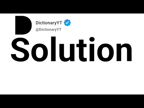 Solution Synonyms | Thesaurus | Similar Words