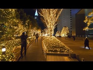 4K・ 【4K】Testing new binaural mic in Shinjuku Lights