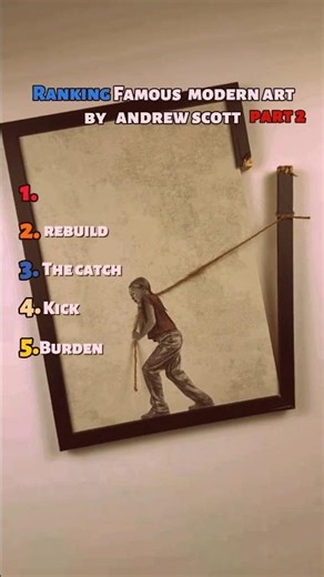 Every famous modern arts of Andrew scott