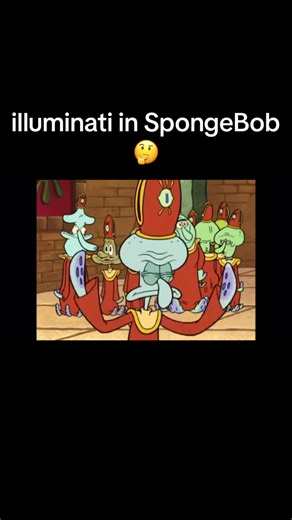 Illuminati in SpongeBob 🤔 #illuminati #woketiktok #bible #satan