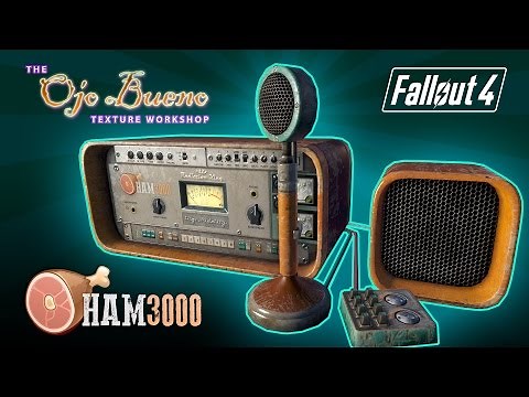 Fallout 4 - Ojo Bueno HAM 3000 Radio | 2K, 1K Retexture