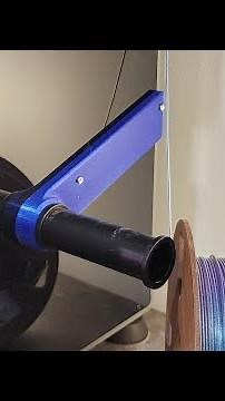 Making the K1 spool holder not suck. Link in description. #3dprinting #crealityk1 #upgrades
