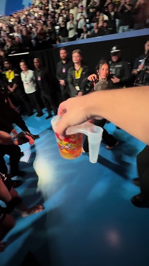 Celebrating Dan Hooker's Victory at UFC 305 with a Cold Beer