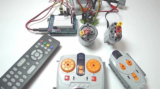 Lego Arduino控制乐高电源功能电机