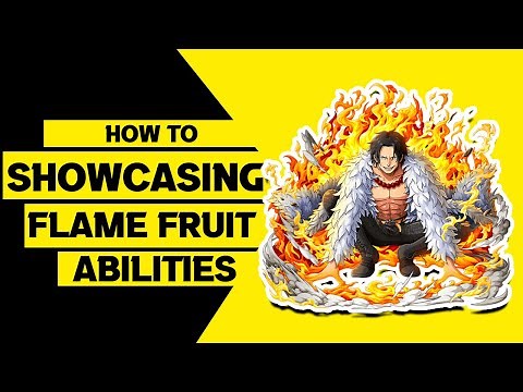 Showcasing Flame Fruit Abilities in Blox Fruits #bloxfruits #roblox