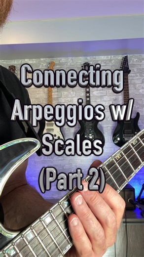 Connecting Arpeggios and Scales - key of a minor | Guitar Essentials