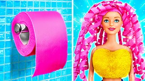Wealthy vs. Penniless Barbie Extreme Makeover 🎀✨ Ingenious Gadgets and Cool Doll Hacks by 123 GO! | 123 GO