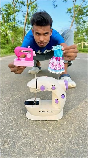 Small and Big Portable Sewing Machine Unboxing 😊