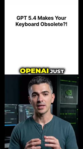 OpenAI's GPT-5.4 can now operate your computer,a huge step towards autonomous AI agents. This changes everything. 👉 Follow comment 'AGENT' and I'll DM you the full analysis. #ai #openai #gpt5 #techanews #developer #futureofai #fyp