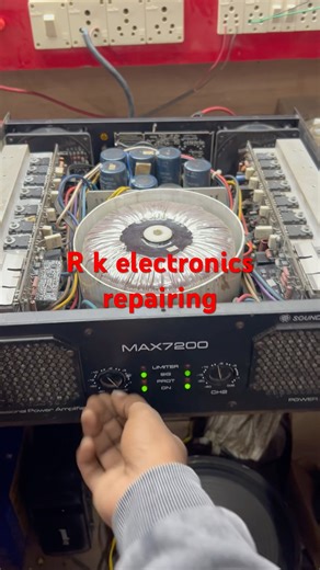 Max 7200 sound standard Amplifier #repairing