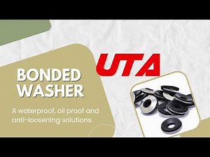 Bonded EPDM Washer | Sealing Washer | Dome Washer | UTA Washer | Sealing Solution for Fastener