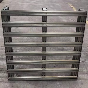 [Hot Item] System Suppliers Steel Metal Pallet Racking Multi-Purpose Floor Storage Pallets