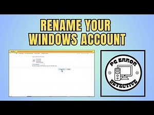 How To Change Your Account Name On Windows 10 - Step-by-Step Guide