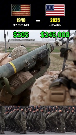 226K views · 2.8K reactions | 37mm M3 vs Javelin anti-tank gun #ffyp #tank #usa #army #defense #military | Military Aviation | Facebook