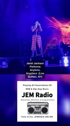 Janet Jackson Performs Anytime, Anyplace in live Buffalo, NY
