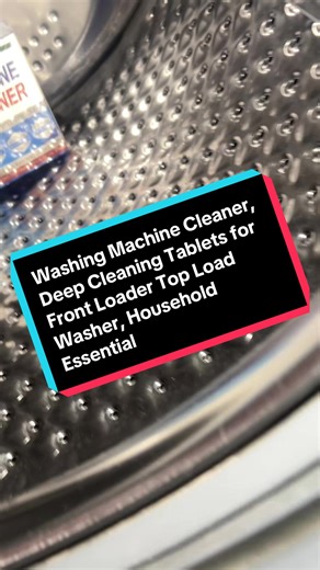 Washing Machine Cleaner, Deep Cleaning Tablets for Front Loader Top Load Washer, Household Essentials, Cleaning Supplies, Home Cleaning Products#tiktokmadebuythis #dealdrops #flypシ #foryoupage❤️❤️ #foryoupage