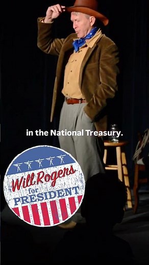 Will Rogers on the National Treasury