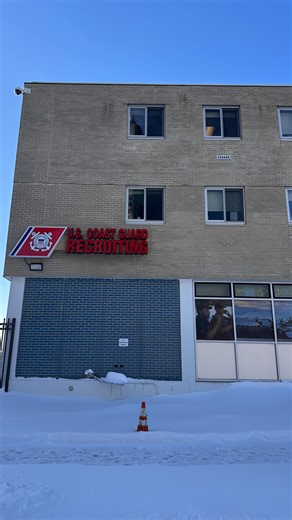 U.S. Coast Guard Recruiter on Instagram: "Had to make this one a quickie because… when it’s 22 degrees outside but it feels like 5 you have to move with a sense of urgency. That also goes to say that dates for Coast Guard Basic Training are filling up so if you are interested or thinking about a career in the U.S. Coast Guard then don’t hesitate to send me a DM or stop by our office today!!! #pov #snow #nyc #recruiter #uscg"