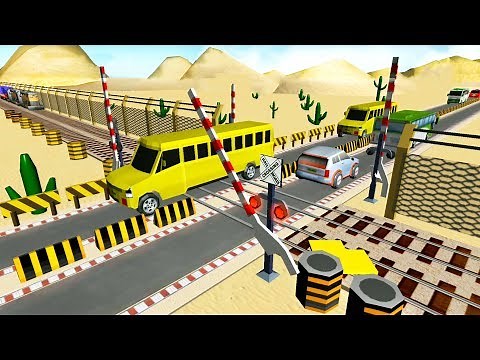 Railroad Crossing Simulator - Railway Signals Game - Android Gameplay FHD