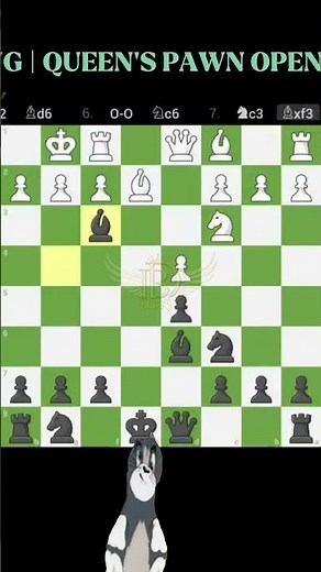 Mastering 1.d4 — Queen’s Pawn Opening In-Depth Chess Guide #chessgame #trending #shortvideo