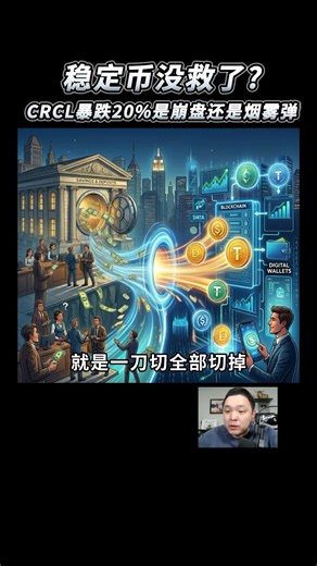 稳定币没救了？Circle 惨跌 20% 是崩盘还是烟雾弹？