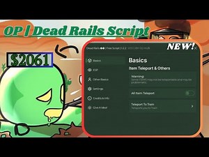 [Patched] Keyless | Dead Rails Script | OP Features | 🔥