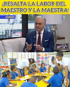 ¡MINISTRO DE EDUCACIÓN RESALTA LA LABOR DE LA MAESTRA Y LOS MAESTROS! Eso lo saludamos y lo vemos bien, sin embargo el ministro @lmdecamps debe recordar la Evaluación del Desempeño Docente. | Profe. Leonardo