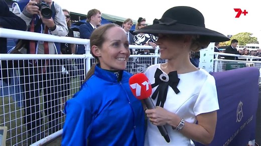 "Jamie's proven it half an hour ago, I've just proven it then" 👏The first female rider to win the Australian Derby, but more than that, just an absolute star. Rachel King 👑@RachelK11