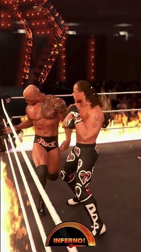 The Rock & Shawn Michaels PASS OUT IN THE HEAT!! #wwe2k26 #wwe2k26gameplay