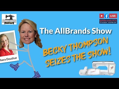 The AllBrands Show | Becky Thompson Seizes the AllBrands Show!