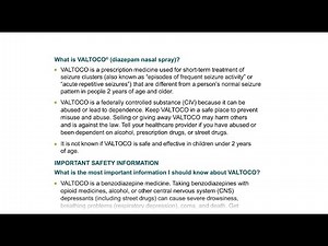 VALTOCO Indication and Important Safety Information