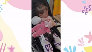 OUOZZZ Soft Baby Doll 10" - First Birthday Toys for 1 Year Old Girl, Ideal 1 Year Old Girl Gifts & Baby Girl Gifts, Snuggle Buddy for Infants Pink Bow