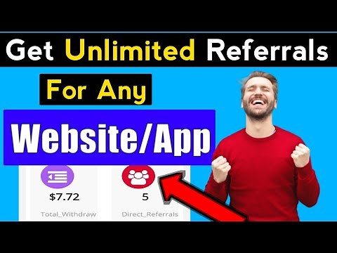 How To Get Unlimited Referrals For Free | How To Get Referrals For Free